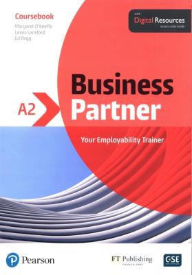 Business Partner A2 Coursebook with Digital Resources. Autor: O'Keeffe Margaret, Lansford Lewis, Ed Pegg. SmakLiter.pl Okładka książki Business Partner A2 Coursebook with Digital Resources