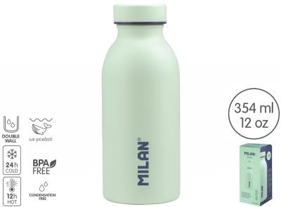 Opakowanie Butelka termiczna Milan 1918 zielona 345 ml