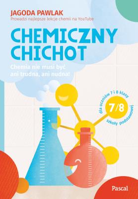 Chemiczny chichot. Autor: Pawlak Jagoda. SmakLiter.pl Okładka książki Chemiczny chichot