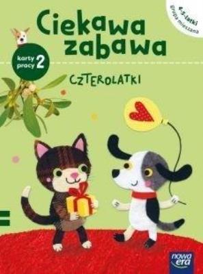 Okładka książki Ciekawa zabawa 4-latki KP w gr.miesz.4-5latki cz.2