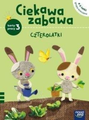 Okładka książki Ciekawa zabawa 4-latki KP w gr.miesz.4-5latki cz.3