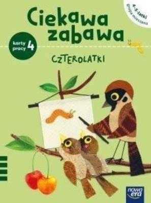 Okładka książki Ciekawa zabawa 4-latki KP w gr.miesz.4-5latki cz.4