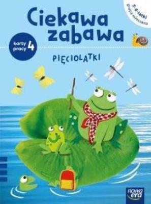 Okładka książki Ciekawa zabawa 5-latki KP w gr.miesz.5-6latki cz.4