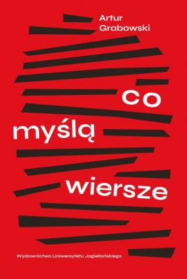 Co myślą wiersze. Autor: Grabowski Artur. SmakLiter.pl Okładka książki Co myślą wiersze