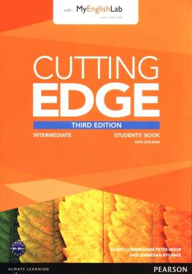 Cutting Edge 3ed Intermediate SB+MyEnglishLab +DVD. Autor: Peter Moor, Sarah Cunningham, Bygrave Jonathan. SmakLiter.pl Okładka książki Cutting Edge 3ed Intermediate SB+MyEnglishLab +DVD