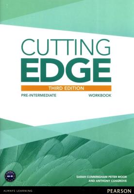 Cutting Edge Pre-Intermediate Workbook. Autor: Sarah Cunningham, Cosgrove Anthony. SmakLiter.pl Okładka książki Cutting Edge Pre-Intermediate Workbook