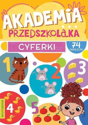 Okładka książki Cyferki. Akademia przedszkolaka