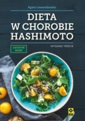 Dieta w chorobie Hashimoto. Autor: Agata Lewandowska. SmakLiter.pl Okładka książki Dieta w chorobie Hashimoto
