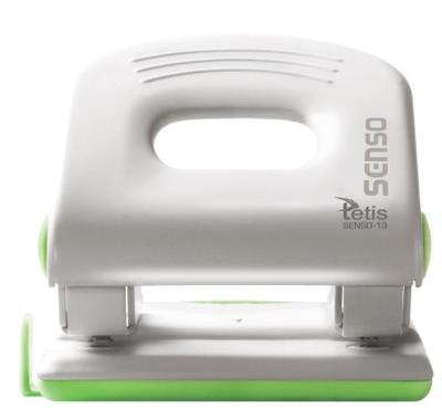 Opakowanie Dziurkacz metalowy zielony 40 kartek SENSO-13