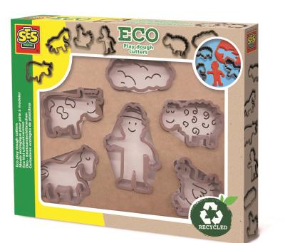 ECO play dough cutters. Wydawca: SES NL. SmakLiter.pl Opakowanie ECO play dough cutters