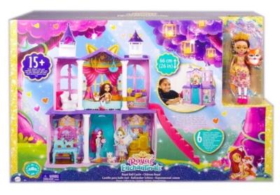 Opakowanie Enchantimals. Królewski pałac + lalka z figurką