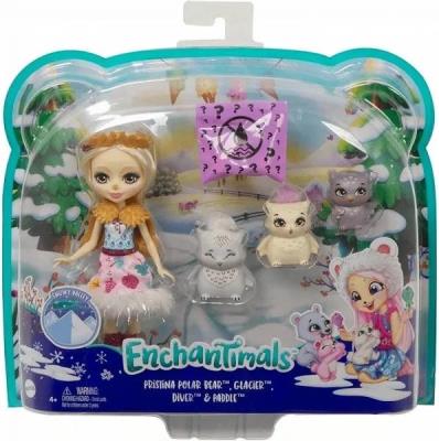 Opakowanie Enchantimals. Lalka Odele z rodziną sów