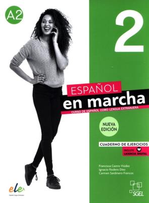 Okładka książki Espanol en marcha Nueva edición 2 - Cuaderno de ejercicios