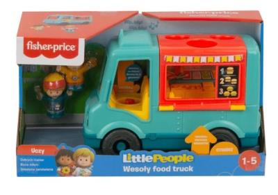 Opakowanie Fisher Price. Wesoły food truck j.polski