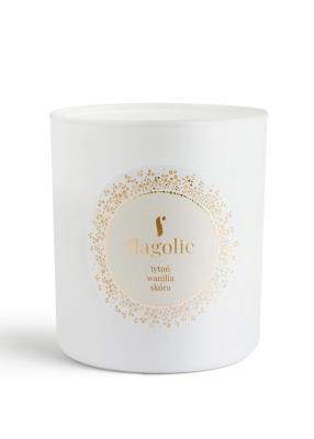 Flagolie Świeca sojowa tytoń, wanilia, skóra 150g. Producent: Flagolie. SmakLiter.pl Zdjęcie produktu Flagolie Świeca sojowa tytoń, wanilia, skóra 150g