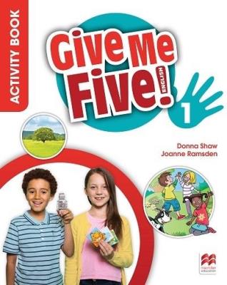Give Me Five! 1 Activity Book + kod MACMILLAN. Autor: Donna Shaw, Joanne Ramsden. SmakLiter.pl Okładka książki Give Me Five! 1 Activity Book + kod MACMILLAN