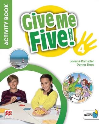 Give Me Five! 4. Activity Book + kod MACMILLAN. Autor: Donna Shaw, Joanne Ramsden. SmakLiter.pl Okładka książki Give Me Five! 4. Activity Book + kod MACMILLAN
