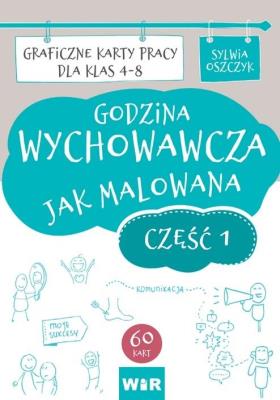 Okładka książki Godzina wychowawcza jak malowana SP 4-8 cz.1