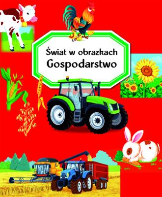 Gospodarstwo. Świat w obrazkach. Autor: Beaumont Emilie. SmakLiter.pl Okładka książki Gospodarstwo. Świat w obrazkach