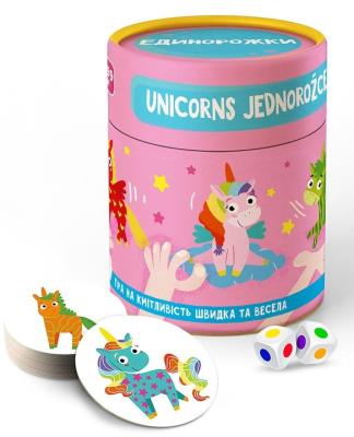 Opakowanie Gra na spostrzegawczość - Jednorożce