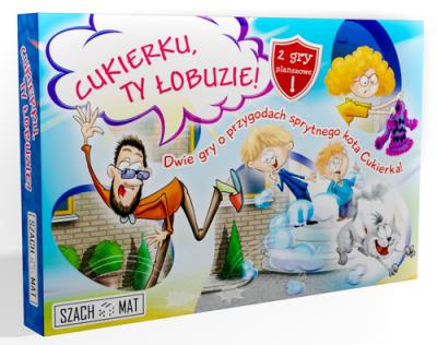 Okładka książki Gry: Cukierku, Ty łobuzie!/ Złapię cię, Cukierku