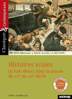 Histoires vraies. Autor: Hubert Jocelyne. SmakLiter.pl Okładka książki Histoires vraies