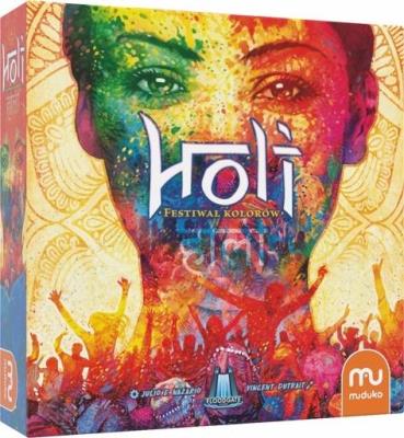 Opakowanie Holi. Festiwal kolorów