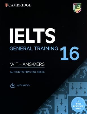 Opakowanie IELTS 16 General Training Student's Book with Answers with Audio with Resource Bank
