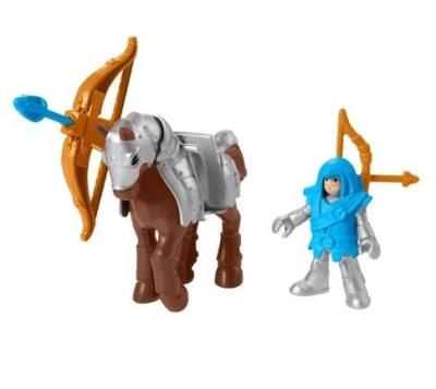 Opakowanie Imaginext Zamek Szlachetny łucznik na koniu