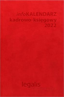 Opakowanie infoKALENDARZ kadrowo-księgowy 2022