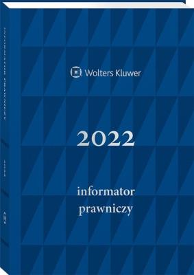 Okładka książki Informator Prawniczy 2022 A5 zielony