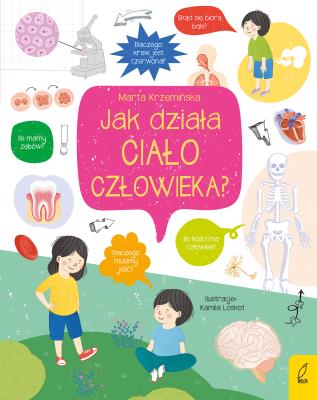 Jak działa ciało człowieka?. Autor: Marta Krzemińska. SmakLiter.pl Okładka książki Jak działa ciało człowieka?