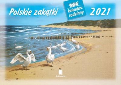 Kalendarz 2021 WL07 Polskie zakątki Kalendarz rodzinny 5 sztuk. Wydawca: MediCodex. SmakLiter.pl Opakowanie Kalendarz 2021 WL07 Polskie zakątki Kalendarz rodzinny 5 sztuk