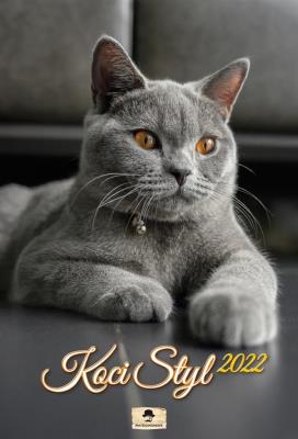 Opakowanie Kalendarz 2022 A3 ścienny Koci styl