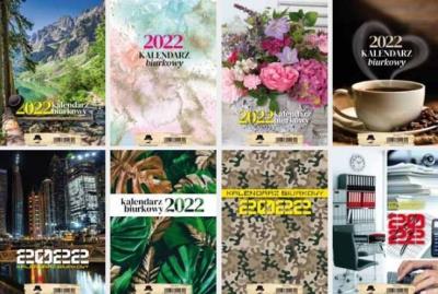 Opakowanie Kalendarz 2022 A5 biurkowy tygodniowy MIX