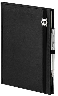 Opakowanie Kalendarz 2022 A5 tyg. Cross z gumką czarny