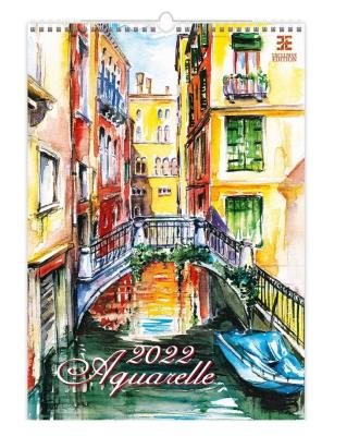 Opakowanie Kalendarz 2022 Aquarelle HELMA