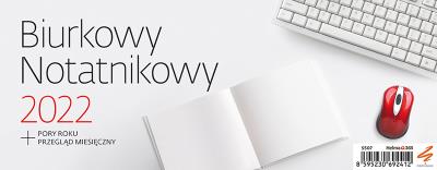 Opakowanie Kalendarz 2022 Biurkowy. Notatnikowy