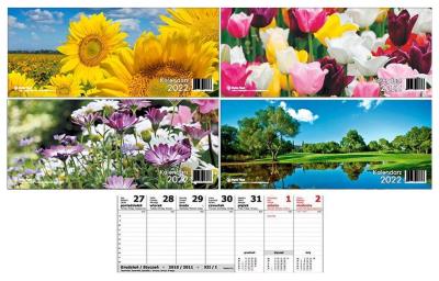 Opakowanie Kalendarz 2022 Biurkowy Poziomy MIX