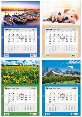 Opakowanie Kalendarz 2022. Jednodzielny MIX