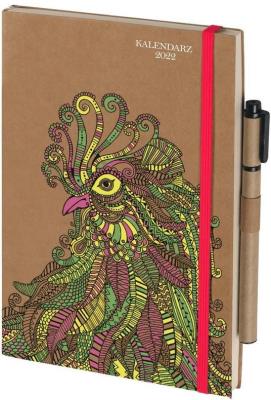 Opakowanie Kalendarz 2022 Kraft A5 Kogut TNS ANTRA