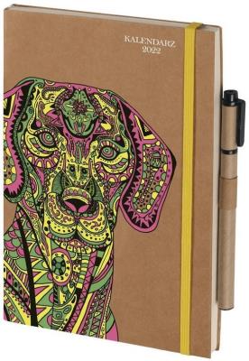 Opakowanie Kalendarz 2022 Kraft A5 Pies TNS ANTRA