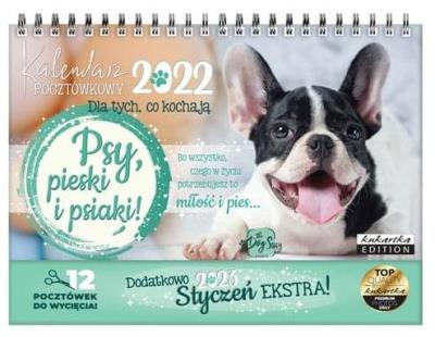 Opakowanie Kalendarz 2022 pocztówkowy Psy