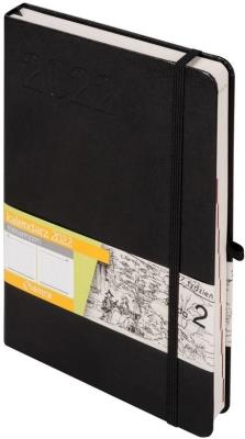 Opakowanie Kalendarz 2022 Romantyzm A5 czarny DNS ANTRA