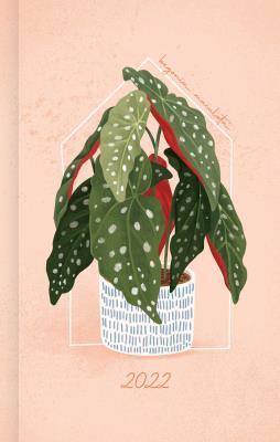 Okładka książki Kalendarz 2022 Rośliny domowe