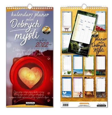Opakowanie Kalendarz 2022 ścienny planer Dobrych Myśli