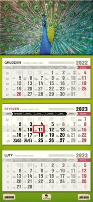 Opakowanie Kalendarz 2022 trójdzielny Paw
