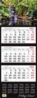 Opakowanie Kalendarz 2022 trójdzielny Premium Zen