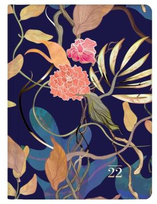 Opakowanie Kalendarz tygodniowy 2022 Ciemne kwiaty ALBI