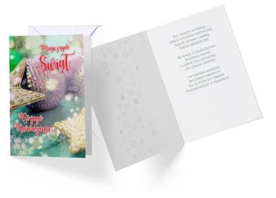 Opakowanie Karnet B6 3DV-159 Boże Narodzenie